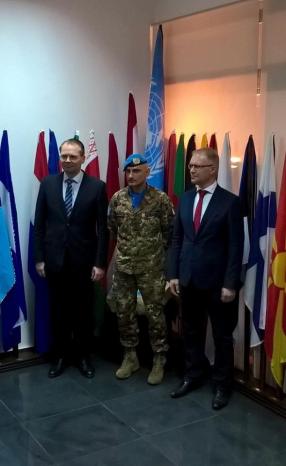 Minister of Defence Jussi Niinisto visited UNIFIL 2016 Finalnd MoD
