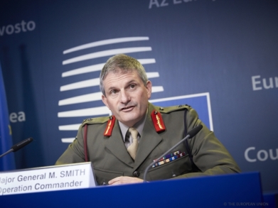 Major General SMITH, Operation Commander of the EU Naval Force 2016